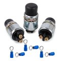 3pcs 12v 50a Push Start Button Switch A Heavy Duty Momentary Weatherproof Engine Starter Horn For Auto Marine Boat 