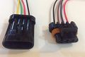 1 X Female And Male Ls1 Ls6 Ignition Coil Wiring Harness Pigtail Connector Gm