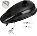 2l Metal Fuel Gas Tank With Petcock Cap For 80cc 60cc 49cc Motorized Bicycle Engine
