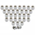 Aintier Wheel Lug Nuts 9 16-18 Thread Open End Lugs For 1975-1986 Chevrolet C20 C30 K20