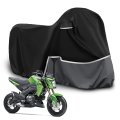 Waterproof Motorcycle Cover For Kawasaki Z125 Pro Klx 110 420d Oxford Cloth All Weather Rain Snow Dust Protection Gray Mini 