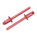 100pcs 3 16 X5 Aluminum Dome-head Blind Rivets Open-end Type For Diy Sheet Metal Automotive Repairs Furniture Boat And Duct 