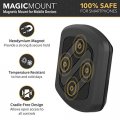 Scosche Mag12vb Magicmount Universal Magnetic Car Phone Holder Cigarette Lighter Mount With Usb Charger Easy Magnet Mounting