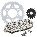 Drive Sprocket Chain Combo For Kawasaki Gpz400 Front 16 Rear 42 Tooth 520v O-ring 106 Links 