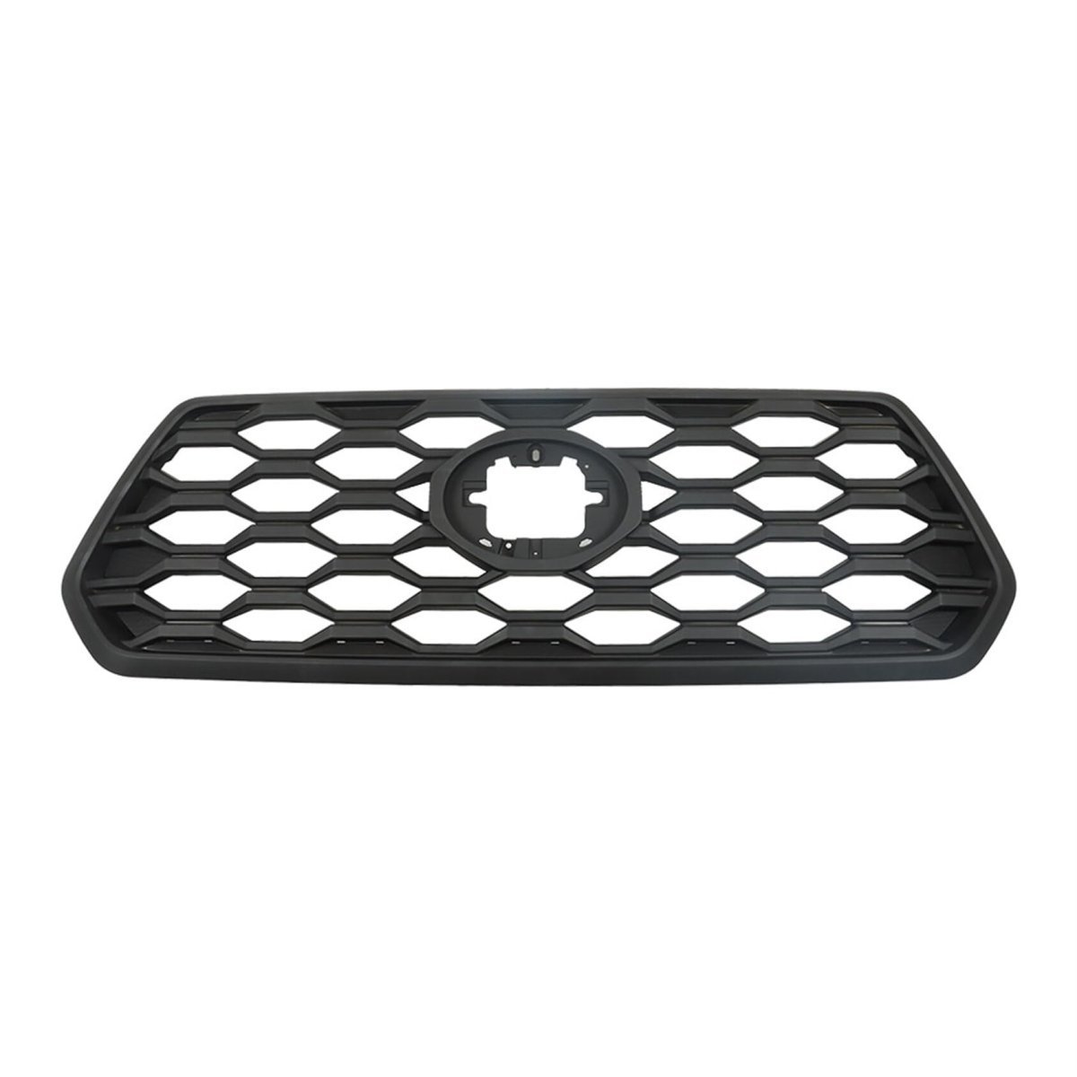 Front Bumper Grille Uppe Insert Grill Matte Black Honeycomb Replacement For 2016-2022 Tacoma