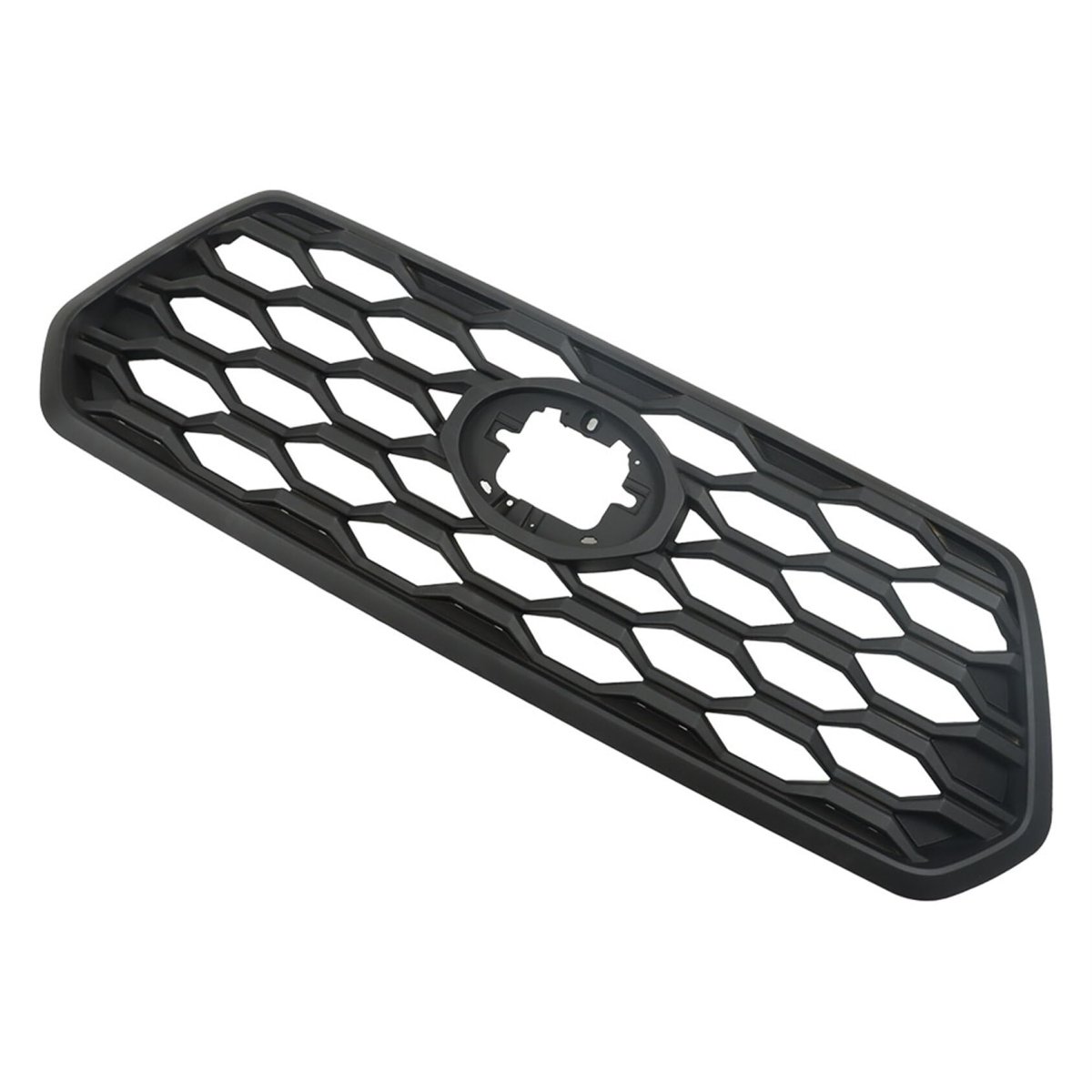 Front Bumper Grille Uppe Insert Grill Matte Black Honeycomb Replacement For 2016-2022 Tacoma