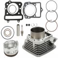 Cast Engine Cylinder Piston Kit 11005-1533 11060-1652 Replacement For Bayou 300 Klb 2x4 Prairie 300 Kvf300b 99-02