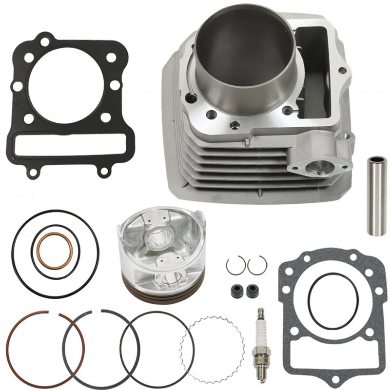 Cast Engine Cylinder Piston Kit 11005-1533 11060-1652 Replacement For Bayou 300 Klb 2x4 Prairie 300 Kvf300b 99-02
