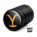 Graphics More Yellowstone Tv Show Brand Tire Rim Wheel Aluminum Valve Stem Caps