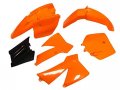 Plastic Fairing Fender Kit For Ktm 50 Sx Junior 50cc Orange