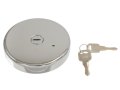 1963-1969 Corvette Gas Cap Chrome Vented Locking Includes 2 Keys