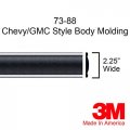 Automotive Authority 1973-1987 Chevy Gmc Black Side Body Trim Molding C10 C20 C30 K10 K20 K30 V10 Suburban Custom Deluxe