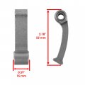 Caltric 6x Clutch Weights Compatible With Can-am Outlander Max 650 2017