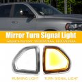 X Autohaux Led Side Mirror Turn Signal Indicator Light For Dodge Ram 1500 2500 3500 4500 5500 2010-2018 Amber White Len
