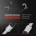 A-premium A C Suction And Discharge Line Hose Assembly Compatible With Ford E-350 Super Duty 02-03 E-450 03-03 E-550 V8 7 3l