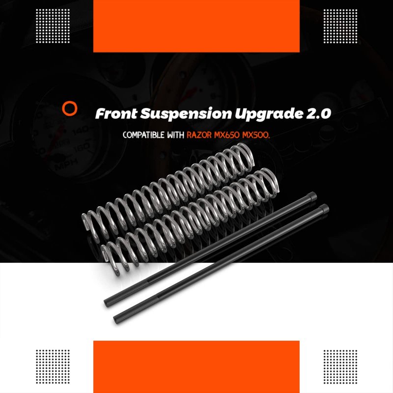 Front Suspension Upgrade 2 0 For Razor Mx650 Mx500