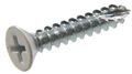 7 X 0 75 In White Flat Head Phillips Wood Screws Alloy Steel Zinc Finish 40 Pack Model 45411 