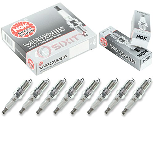 8 Pc Ngk V-power Spark Plugs For Gmc Yukon 5 7l V8 1996-2000