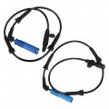 2pcs Front Left Right Side Abs Wheel Speed Sensor No 34526750971 For Bmw 325i Base 2 5l L6 Gas 2001-2005 