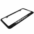 Ipick Image For Gmc Denali Real Black Forged Composite Carbon Fiber License Plate Frame