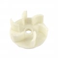 Fuel Pump 60mm Dia 6 Vanes Plastic Impeller Grey White 