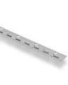 Continuous Pin Door Hinge 30 In X 1 5 Stainless Steel Surface Mount Rust Resistant Finish Model 853401 