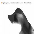 Uxcell Reduced Shank Drill Bit Set 16 5mm 17mm 1 2 Round Hss High Speed Steel 9341 Black Nitride Coated Twist Bits