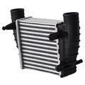 Turbo Intercooler Charge Air Cooler For 2005 2009 Audi A4 And Quattro L4 2 0l Passenger Side 8e0145806m Aluminum Replacement