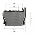 Tcmt Radiator Cooler Cooling Fit For Bmw S1000rr 2009-2014 2015-2018