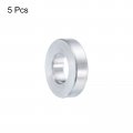 Uxcell 5pcs Aluminum Spacer 3 8 Bore X 4 Od 16 Length Screw Standoff Bushing Plain Finish Round Metal For Id Screws Bolts And