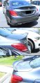 Cuztom Tuning Ps Highkick Style Carbon Fiber Trunk Spoiler Wing Fits For Compatible With 2015-2021 Mercedes Benz W205 C-class