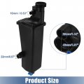 X Autohaux Coolant Radiator Reservoir Tank 17117573781 Overflow Expansion Bottle With Sensor For Bmw X3 2004-2008 X5 325ci