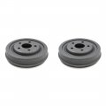 A-partrix 2x Rear Brake Drum Replacement Brakes Fits Plymouth Acclaim 1989-1995 Caravelle 1985-1989 Reliant Chrysler Daytona 