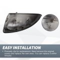Pair Car Rear View Driver Passenger Side Mirror Cover Cap Replacement Gloss Black For Audi Tt Mk3 8s 2014-2023 R8 2015-2023