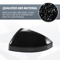 Pair Car Rear View Driver Passenger Side Mirror Cover Cap Replacement Gloss Black For Audi Tt Mk3 8s 2014-2023 R8 2015-2023