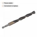 Uxcell 2 Pcs High Speed Steel Hex Shank Twist Drill Bit 11mm Drilling Dia With 1 4 Inch 143mm Length