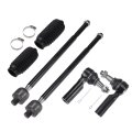 6pcs Front Inner Outer Tie Rod Ends Kit Suspension Steering End For Ram 1500 2013-2018 Drag Link No Es801123 Ev800958