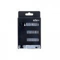 System 4 Precision Interchangeable Bit Set 27 Piece With Esd Safe Handle Torx Slotted Phillips Hex Inch Model 75992 In Compact
