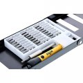 System 4 Precision Interchangeable Bit Set 27 Piece With Esd Safe Handle Torx Slotted Phillips Hex Inch Model 75992 In Compact