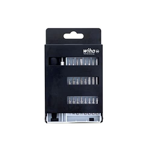 System 4 Precision Interchangeable Bit Set 27 Piece With Esd Safe Handle Torx Slotted Phillips Hex Inch Model 75992 In Compact