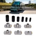 Aramox Air Hose Removal Tool Set Compatible With Oe 88800414 6 8 12 16mm Disassembly Tools For Pneumatic Brake Lines Trucks