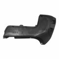 Non Parking Aid Sensor Holes To1104133 Rear Bumper End Cap Compatible With Toyota Tacoma 2016-2023 Driver Left Side Textured