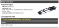 Marketplace Auto Parts Front Right Passenger Side Bumper Grille Insert Black Compatible With 2007-2009 Audi Q7