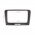 Double Din Installation Dash Fydun Black Abs 2 Stereo Audio Fascia Panel Car Frame For Superb 2009a 2014
