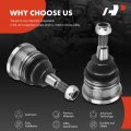 A-premium 2 X Front Lower Ball Joint Compatible With Dodge Grand Caravan 2008-2018 Chrysler Town Country 2008-2016 Volkswagen