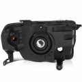 Ocpty Compatible For Ford Escape 2008-2012 Headlight Headlamps Black Housing Amber Reflector