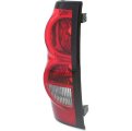 Halogen Tail Light Mechanics Choice For 2004-2006 Chevy Silverado 1500 Fleetside Left W Blk Trim 