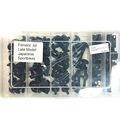 Hk Moto- Fairing Bolts Screws Fasteners Kit For Kawasaki Ninja 250r 300 650 Zx10r Black