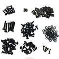 Hk Moto- Fairing Bolts Screws Fasteners Kit For Kawasaki Ninja 250r 300 650 Zx10r Black