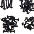 Hk Moto- Fairing Bolts Screws Fasteners Kit For Kawasaki Ninja 250r 300 650 Zx10r Black